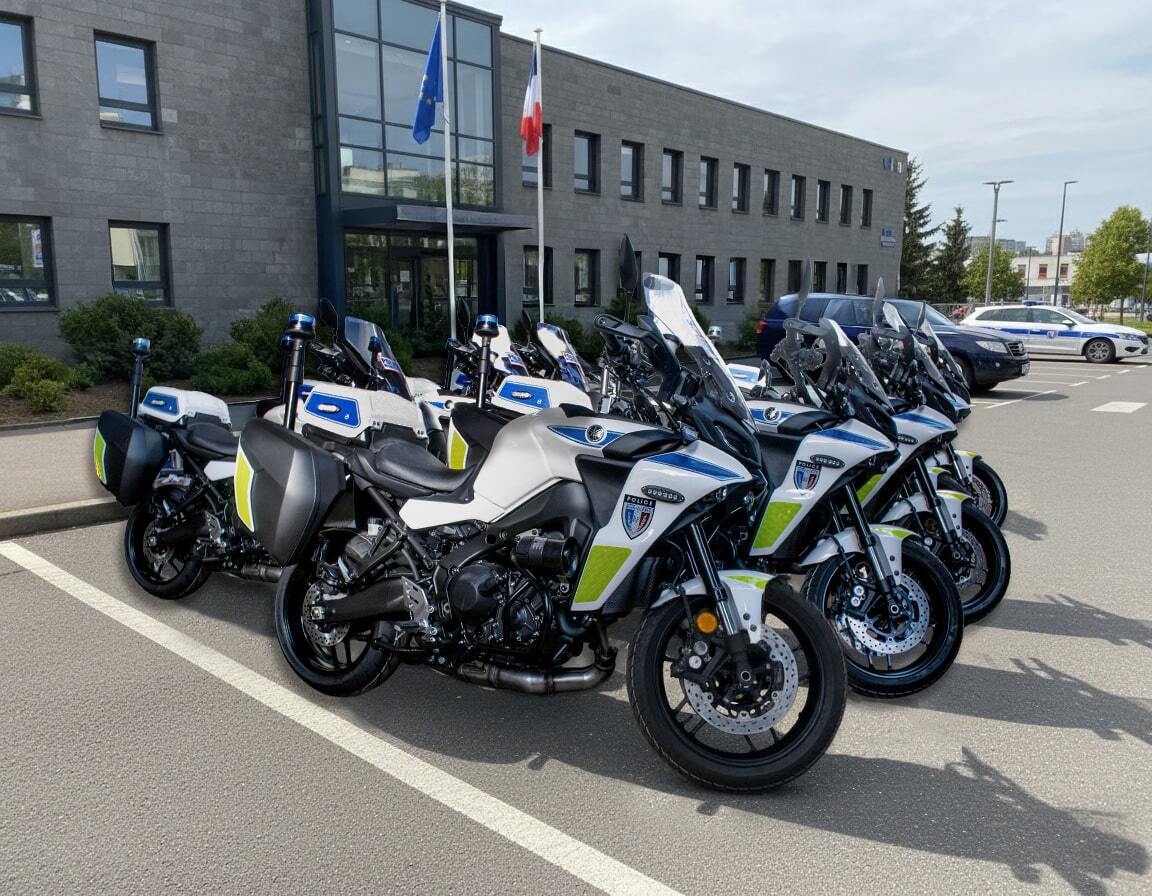 Motos Police Lyon - Gruau Paris